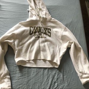 Crooks & Castles Crop Hoodie